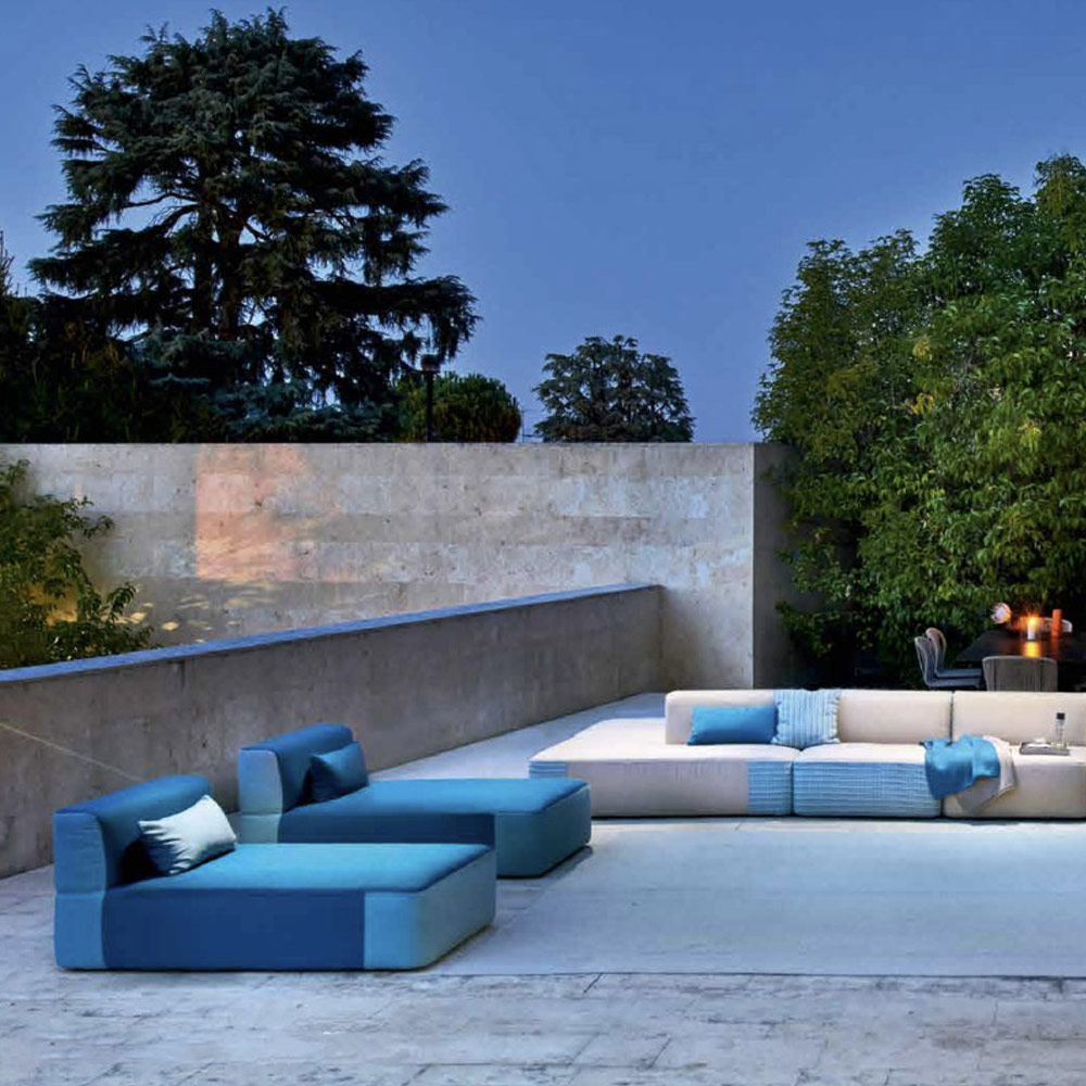 Contemporary Design outdoor furniture and accessories.